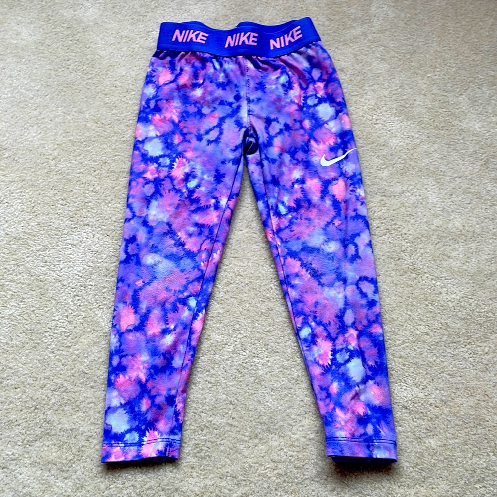 Pinks and purple Nike leggings